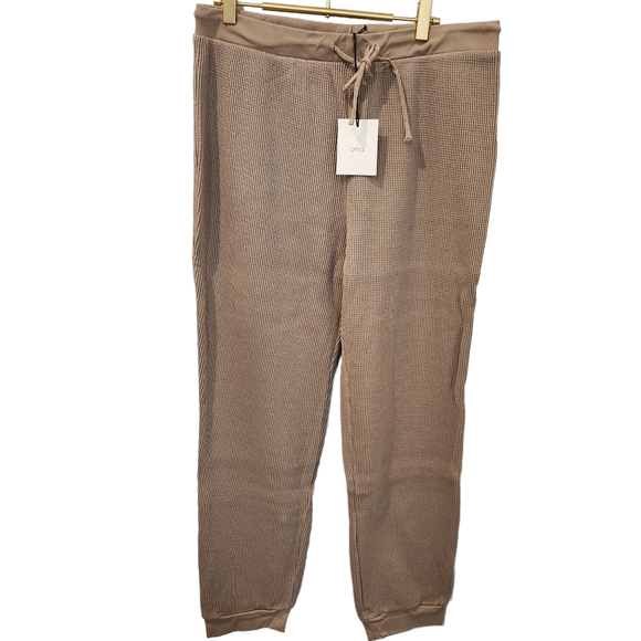 Onia neutral waffle knit joggers size extra large - Picture 6 of 6